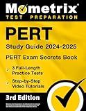 PERT Study Guide: PERT Exam Secrets Book, Full-Length Practice Test, Step-by-Step Video Tutorials: [3rd Edition]
