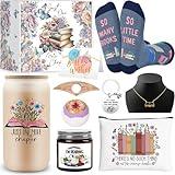 JTAMOHI 9 PCS Book Lovers Gifts for Women, Bookish Gifts for Readers, Librarians, Bookworms, Book Themed Gifts, Mothers Day, Birthday Gifts, Christmas Gifts for Book Reading Lovers, Girl Friend, Women