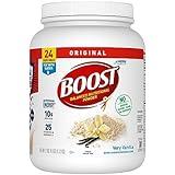 BOOST Original Balanced Nutritional Powder Drink Mix with 10g Protein and 25 Vitamins & Minerals, Very Vanilla, 14.6 Ounce, 2 lb