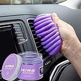 TICARVE Cleaning Gel for Car Detailing Car Vent Cleaner Cleaning Putty Gel Auto Car Interior Cleaner Dust Cleaning Mud for Cars and Keyboard Cleaner Cleaning Slime Purple