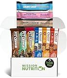 High Protein Bars, Fit Crunch & Quest Hero Bar Variety Box: High Protein Snack, Low Sugar, Low Carb, Keto Friendly- Sampler Pack of 9 Bars