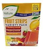 Fruit Stripes Variety Pack Strawberry Lemonade, Raspberry Lemonade & Peach Lemonade, NON-GMO, Naturally Flavored with Other Natural Flavors |10.3oz/21ct - Pack of 1