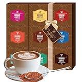 Coffee Gifts - Gourmet Coffee Gift Set |9 Ground Coffee Assortment Gift Set |Coffee Sampler Gift Set, Tasting Kit |Gifts For Coffee Lovers |Ground Coffee Gift Basket |Christmas Gifts For Men And Women