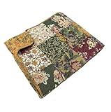 Greenland Home Antique Chic Quilted Patchwork Throw, 50" x 60" , Multicolor