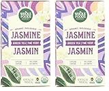 WHOLE FOODS MARKET Organic Jasmine Green Tea, 20 CT (Pack of 2)