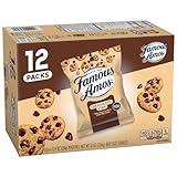 Famous Amos Classic Chocolate Chip Cookies, 1 Ounce Bag (Pack of 12)