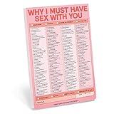 Knock Knock Why I Must Have Sex With You Checklist Pad (Second Edition)