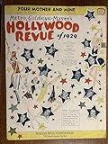 YOUR MOTHER AND MINE (Joe Goodwin and Gus Edwards SHEET MUSIC 1929); from the MGM film HOLLYWOOD REVUE of 1929, rare sheet from this film, sticker on upper right rare from this title, priced accordingly …SET 87A