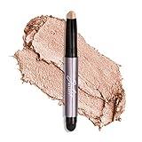 Julep Eyeshadow 101 Crème-to-Powder Waterproof Eyeshadow Stick – Champagne Shimmer – Long-Lasting, Crease-Proof, Medium Golden-Beige Shimmer Cream Eyeshadow with Built-in Smudger