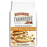 Pepperidge Farm Farmhouse Thin & Crispy Toffee Milk Chocolate Cookies, 6.9 oz. Bag