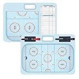 SeunKieer Hockey Dry Erase Board for Coaches | 11“x15 Double-Sided Coaching Board Equipment Includes 2 White Board Markers | The Perfect Coach Gifts