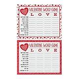 VALENTINE LETTER WORD GAME - Toys - 24 Pieces