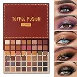 UCANBE Toffee Fusion Nude Eyeshadow Palette, 48 Neutral Shades Naked Eye Shadow Makeup Pallet, High Pigmented Matte Glitter Shimmer Make Up Kit for Women Girls