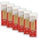Colavita Bucatini Pasta – Pack of 6 (1lb Bags) – Authentic Italian Pasta Made with 100% Durum Wheat Semolina – Perfect for Traditional Sauces, Carbonara, and Hearty Dishes
