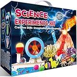 UNGLINGA 260+ Experiments Science Kits for Kids, S.T.E.M Science Projects, Chemistry Set, Christmas Birthday Toys Gifts Idea for Boys Girls, Dig Volcano Gemstones, Educational Scientist Set