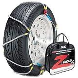 SCC Z-575 Z-Chain Extreme Performance Cable Tire Traction Chain - Set of 2,Silver