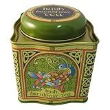 Irish Breakfast Tea - Celtic Peacock Irish Weave Designed Tin, 1pack, 50 count