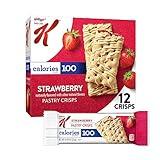 Special K Bar Pastry Crisps, 100 Calorie Snacks, Breakfast Bars, Strawberry, 5.28oz Box (12 Crisps)