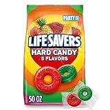 LIFE SAVERS Hard Candy 5 Flavors, 50-Ounce Party Size Bag