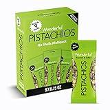 Wonderful Pistachios No Shells, Roasted & Salted Nuts, 0.75 Ounce Bag (Pack of 9), Protein Snacks, Gluten Free, On-the-Go, Individually Wrapped Healthy Snacks