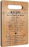 Popular Christmas Gifts for Mom, Birthday Gifts for Mom, Cutting Board Gift for Mother, Cute Mom Gifts from Daughter Son, Mom Gift for Mother's Day