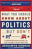 What You Should Know About Politics . . . But Don't, Fourth Edition: A Nonpartisan Guide to the Issues That Matter