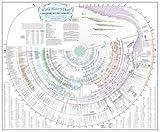 Amazing Bible Timeline with World History Bible Study Tool (Laminated)