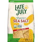 Late July Sea Salt Organic Tortilla Chips, 10.1 Oz Bag