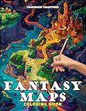 Fantasy Maps Coloring Book: Navigate and Color Your Adventures | Fantasy Gaming and Escaping Into a World of Artistic Imagination (Fantasy Maps Coloring Books)