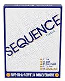 SEQUENCE- Original SEQUENCE Game with Folding Board, Cards and Chips by Jax ( Packaging may Vary ) White, 10.3" x 8.1" x 2.31"