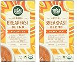 WHOLE FOODS MARKET Organic Breakfast Blend Black Tea, 20 CT (Pack of 2)