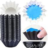 FANDOL Wax Melt Warmer Liners Reusable & Leakproof Candle Warmer Liners Wax Tray for Scented Wax,Electric Wax Warmers, Plug in Warmers, Candle Warmer,Wax Melter and Wax Burner(Black 50pcs)