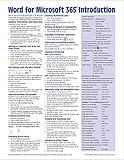 Word for Microsoft 365 (Office 365) Introduction Quick Reference Guide - Windows Version (Cheat Sheet of Instructions, Tips & Shortcuts - Laminated Card)