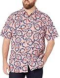 Columbia Men's Trollers Best Short Sleeve Shirt, Sorbet Holiday Spirits Print, Medium