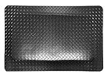 Rhino Mats, American Classic Diamond Anti-Fatigue Mats, Industrial Ergonomic Comfort Standing Mat for Work, Home, Garage, Office, Kitchen or Anywhere (Black 9/16" Thick, 2 FT. x 8 FT.)
