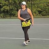Oncourt Offcourt Handy Hopper – Stores Balls Easily/Fits Around Any Waist / 36 Tennis Ball Capacity