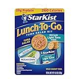 StarKist Lunch To-Go Chunk Light Mix Your Own Tuna Salad (Pouch), 4.5 Ounce Kit
