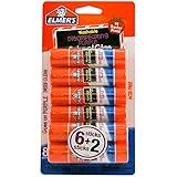 Elmer's Disappearing Purple School Glue Sticks, 0.21 oz Each, 8 Sticks per Pack (E1591)