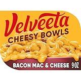 Velveeta Cheesy Bowls Bacon Mac & Cheese Microwave Meal, 9 oz Tray