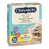 Carnation Breakfast Essentials® Cinnabon® Bakery Inspired Flavored Nutritional Powder Drink Mix, 10 – 1.26 oz Packets (Pack of 6)