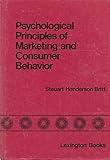 Psychological principles of marketing and consumer behavior