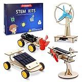 STEM Kits for Kids Ages 8-10-12-14, Stem Toys For Boys Age 8-12, Science Projects For Kids Ages 8-12, Solar Car Building Kits for Boys, Activities Engineering Kit, Gifts For 8 9 10 11 12 Year Old Boys