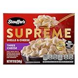 Stouffer's Supreme Shells And Cheese, Three Cheese, Boxed Mac Cheese Dinner Kit, 12 Oz