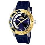 Invicta Men's 12847 Specialty Blue Dial Blue Polyurethane Watch
