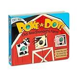 Melissa & Doug Children's Book - Poke-a-Dot: Old MacDonald’s Farm (Board Book with Buttons to Pop) - FSC Certified