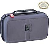 RDS - Officially Licensed Super Nintendo Classic Entertainment System Carrying Case – Protective Deluxe Travel System with Gray Ballistic Nylon Exterior