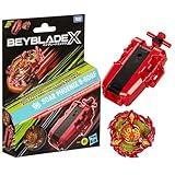 BEYBLADE X Soar Phoenix 9-60GF Deluxe String Launcher Set with Attack Type Right-Spinning Top Toy; Great Gift for 8 Year Old Boys and Girls