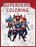 Superhero Coloring: Pages for all ages