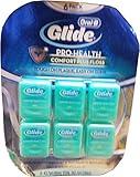 Glide Floss Comfort Plus, 6 Count, 48.1 Yards Each, 288.7 Yards Total