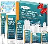 Korea Skin Care Set for Womens Stocking Stuffers, Anti-Aging Deeply Hydrates Repairs Skincare Gift Set for All Skin,Facial Skin Care Products Routine Kit Christmas Beauty Gift Set for Women Teens